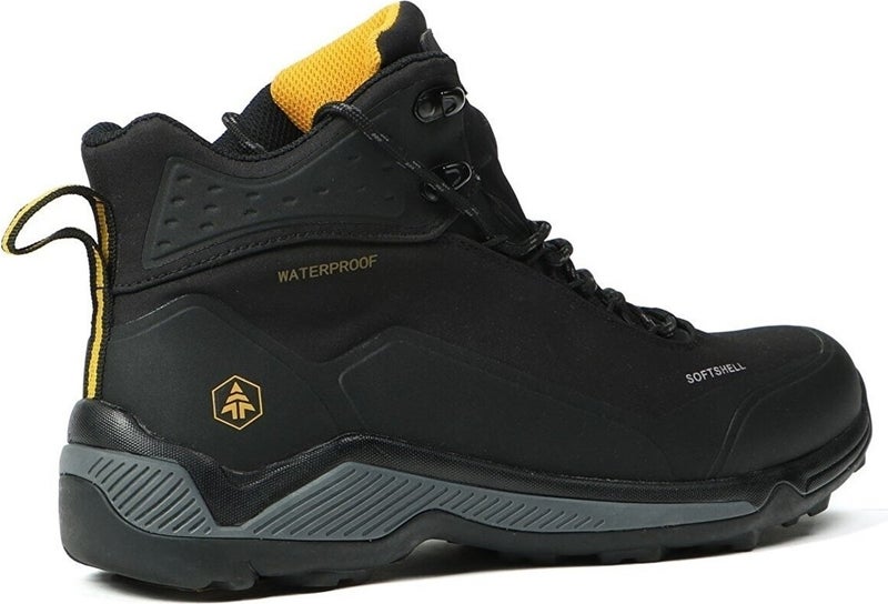 Bond 21664 Men's Waterproof Sports Boots Black Yellow V4