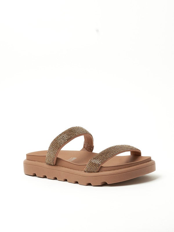 Vizzano Ladies Comfort Sandals Nude | Made In Brazil