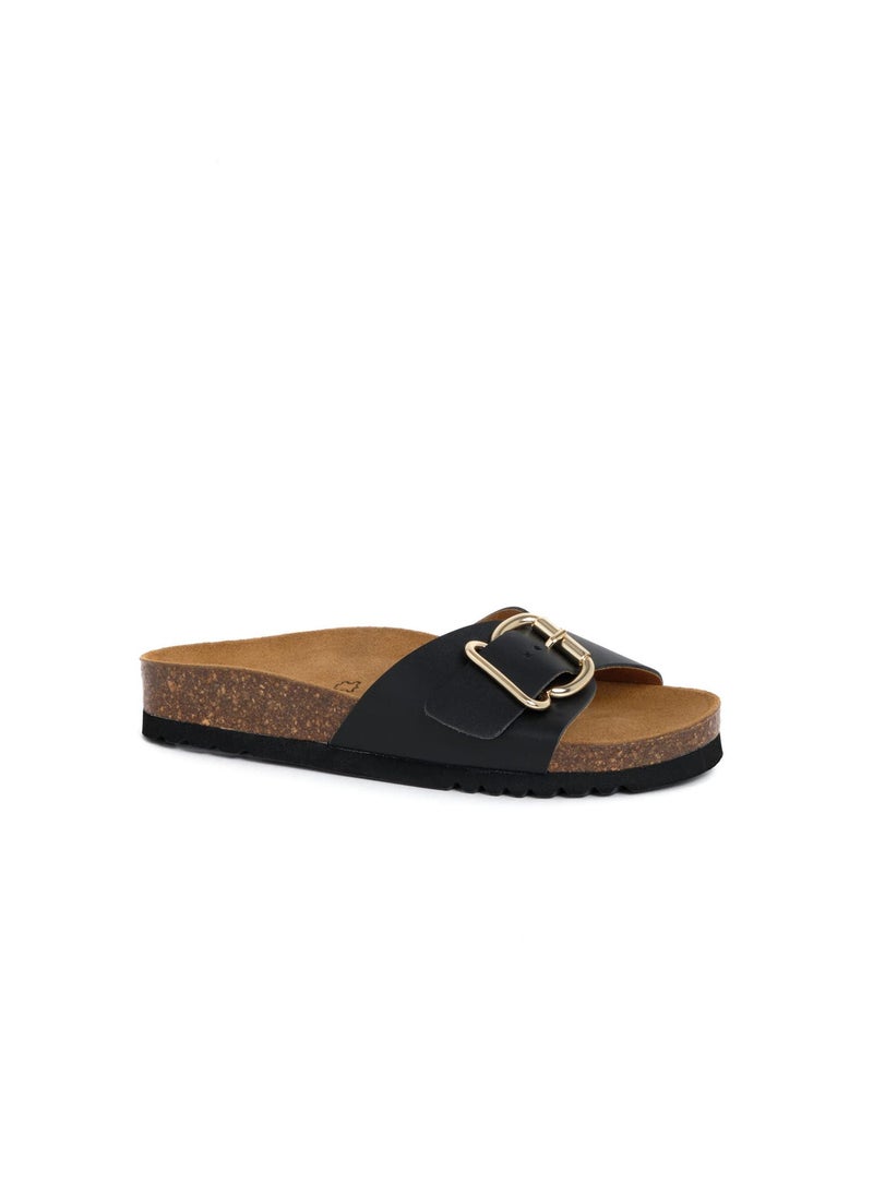 SANDALS BLACK EVELINE