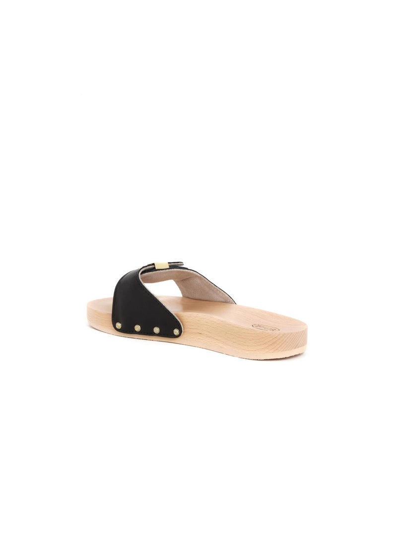 CLOG BLACK PESCURA FLAT