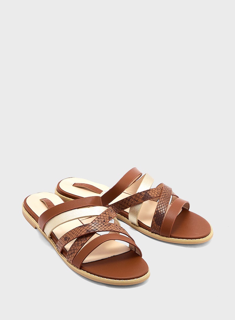 Shiloh Flat Sandal