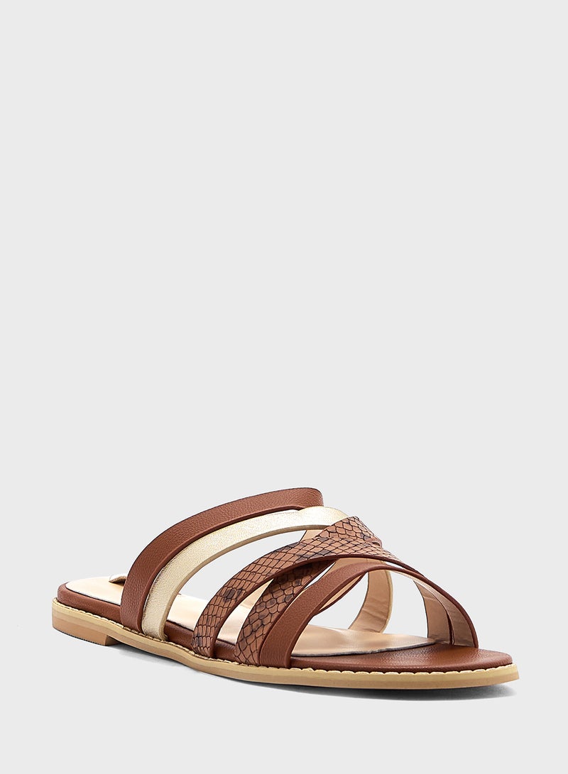 Shiloh Flat Sandal