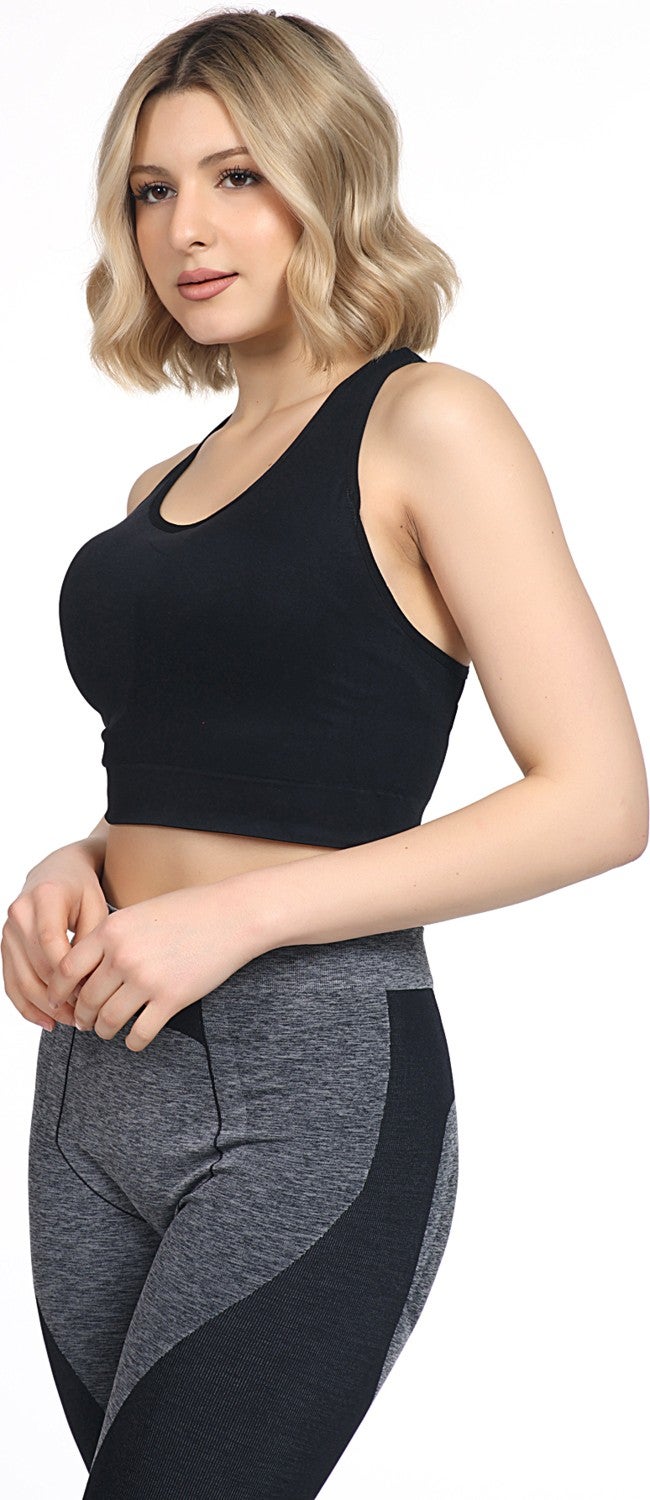 Seamless Swim Model Sports Bra
