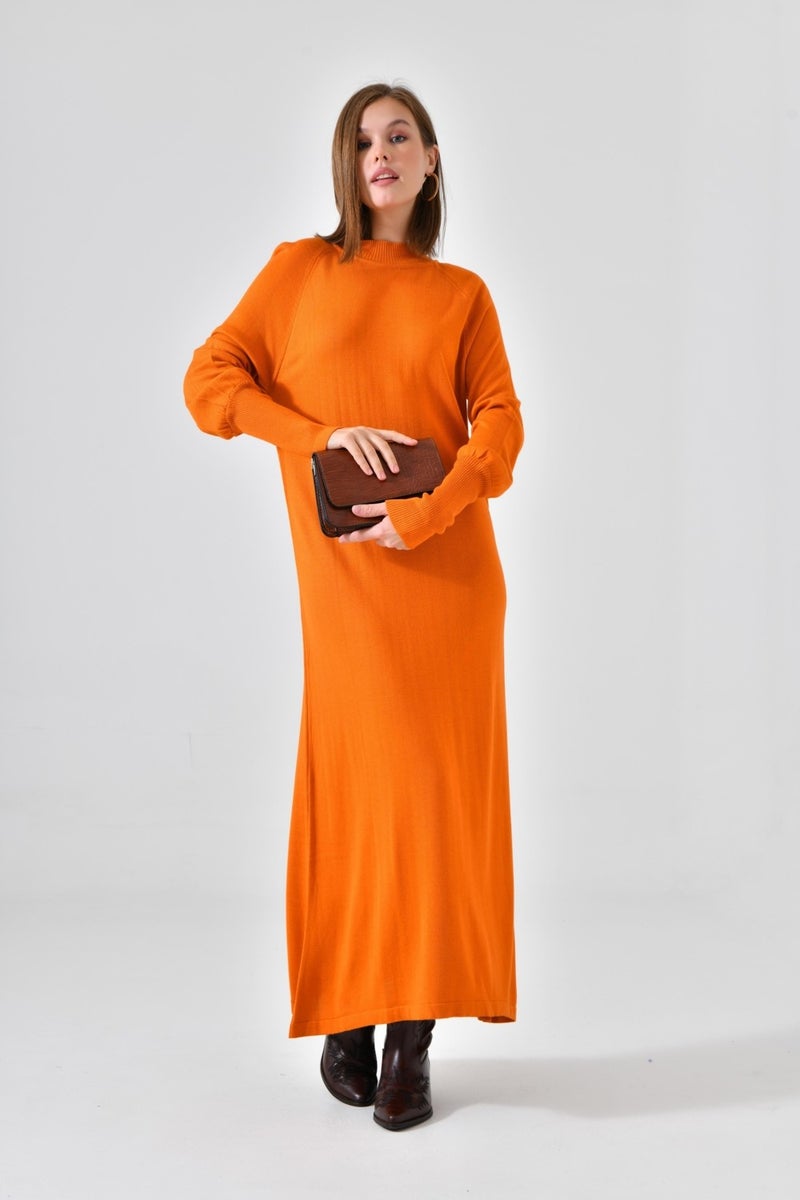 Ftz Women Basic Plain Tunic Orange