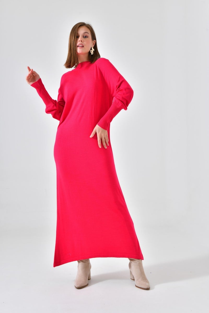 Ftz Women Women's Plain Basic Tunic Fuchsia