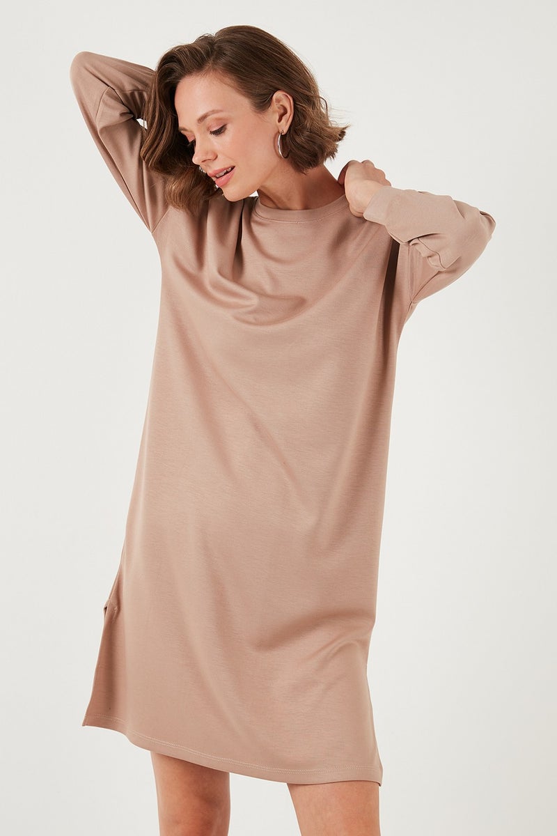 Modest Oysho Fabric Relaxed Fit Slit Tunic Women's Tunic 5865878