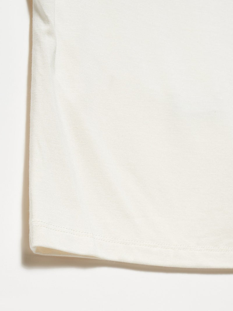 20230 Low-Rise Top-Ecru