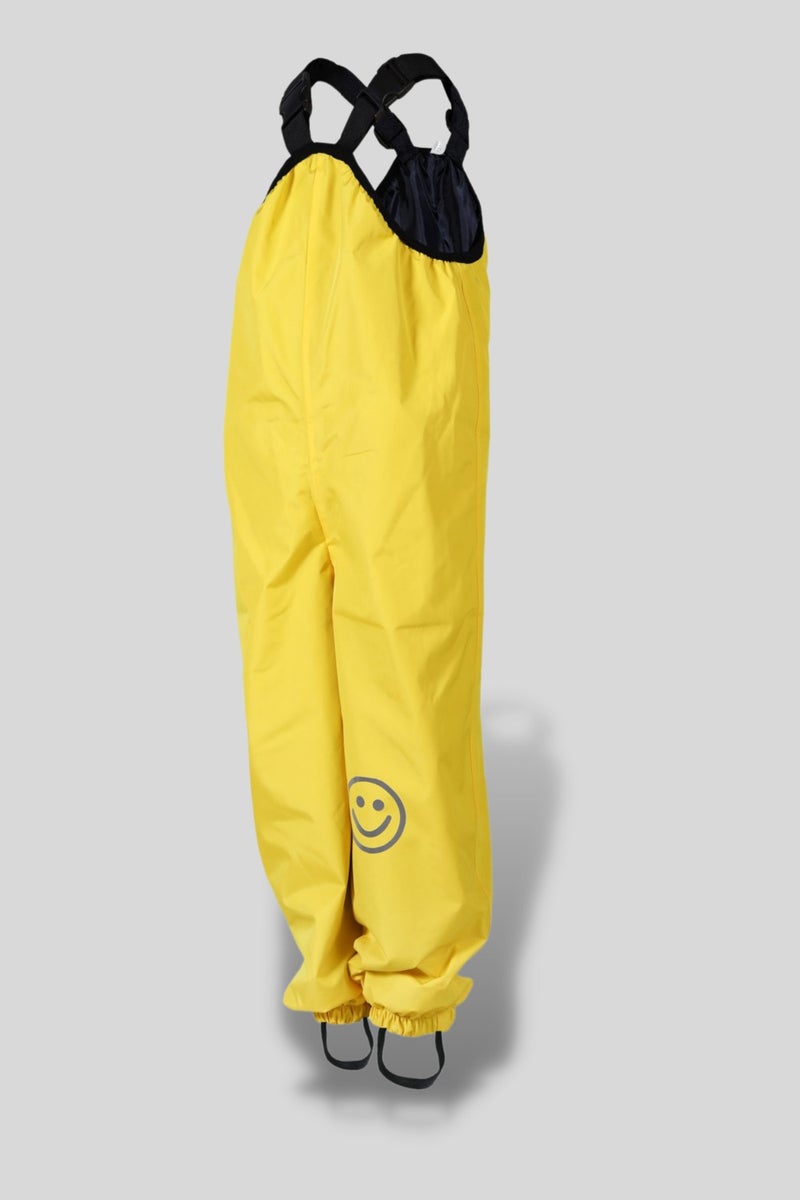 Yellow Waterproof Overalls with Suspenders