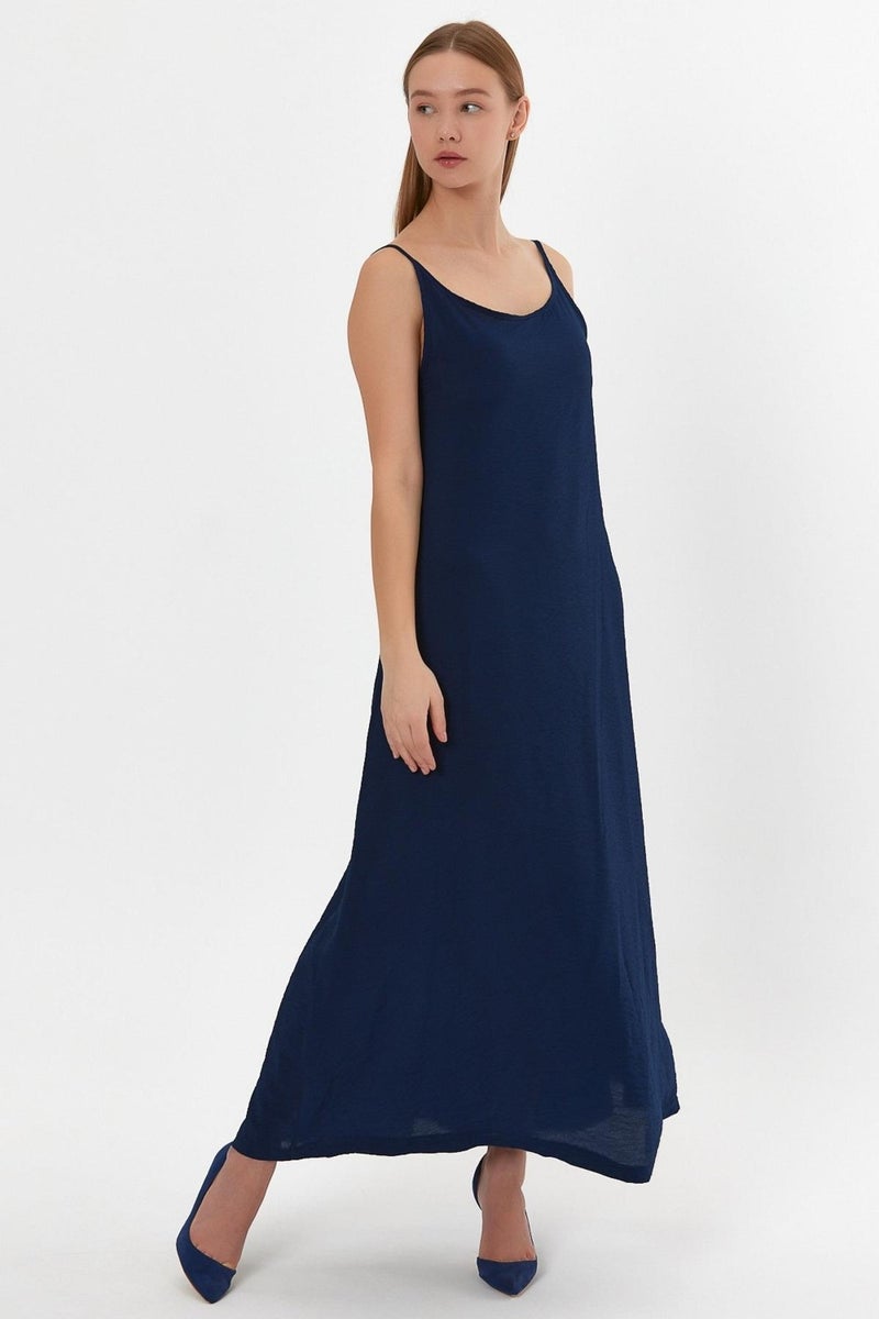 Alexandergardı Thin Strap Long Dress (B23-0052 02)