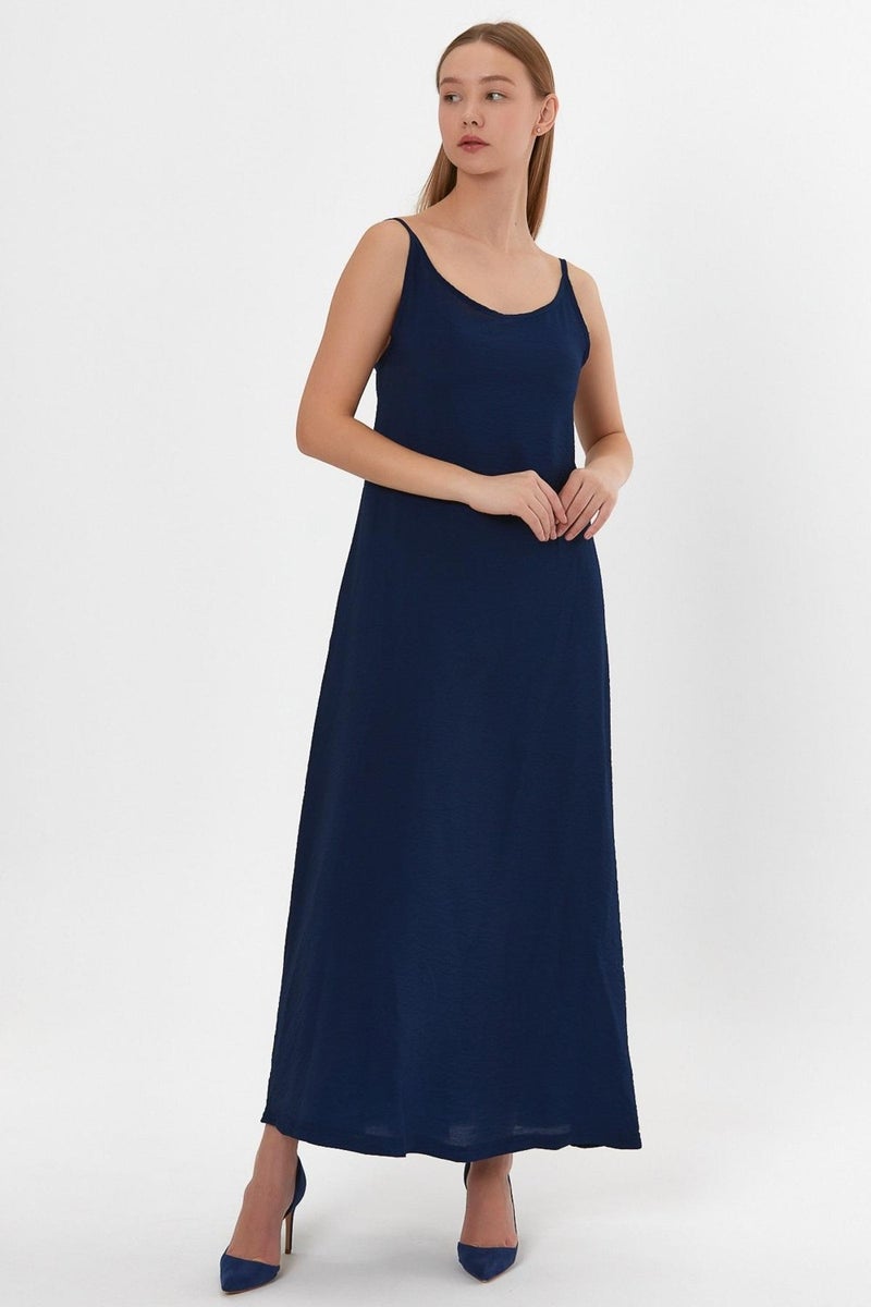 Alexandergardı Thin Strap Long Dress (B23-0052 02)