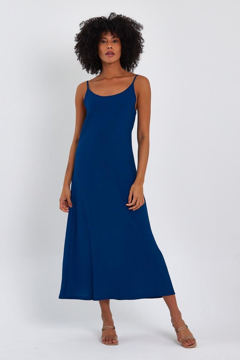 Alexandergardı Thin Strap Long Dress (B23-0052 02)