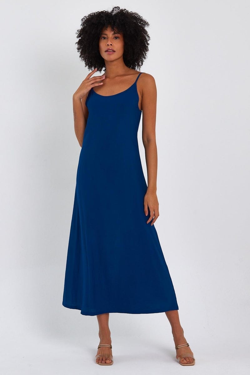 Alexandergardı Thin Strap Long Dress (B23-0052 02)