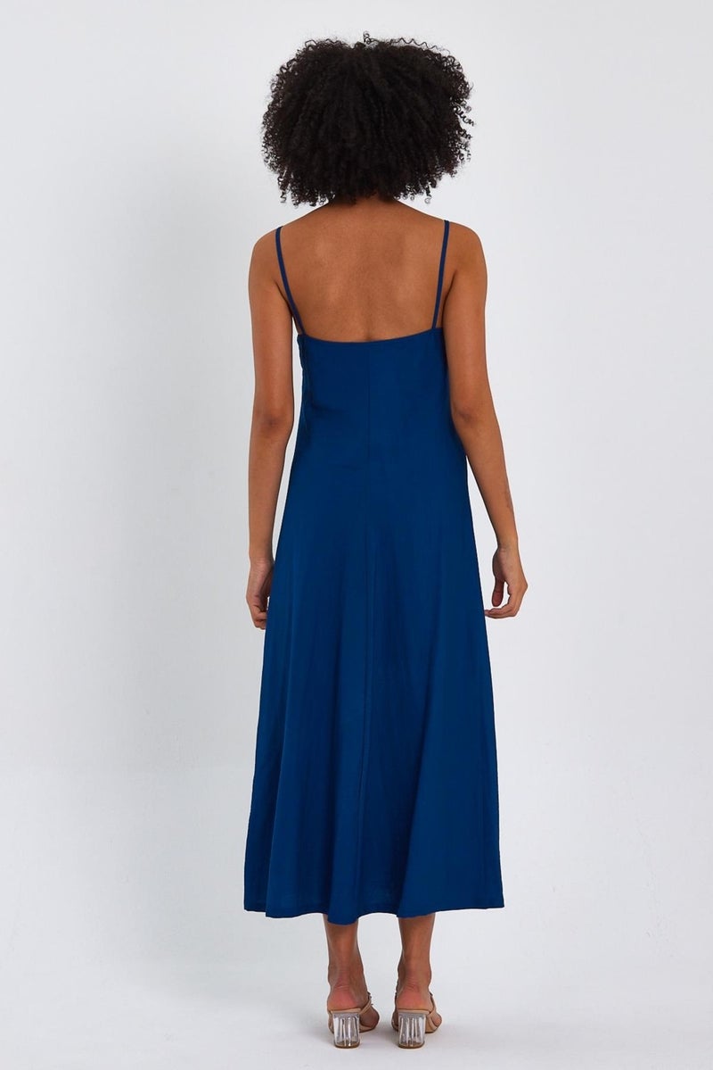 Alexandergardı Thin Strap Long Dress (B23-0052 02)