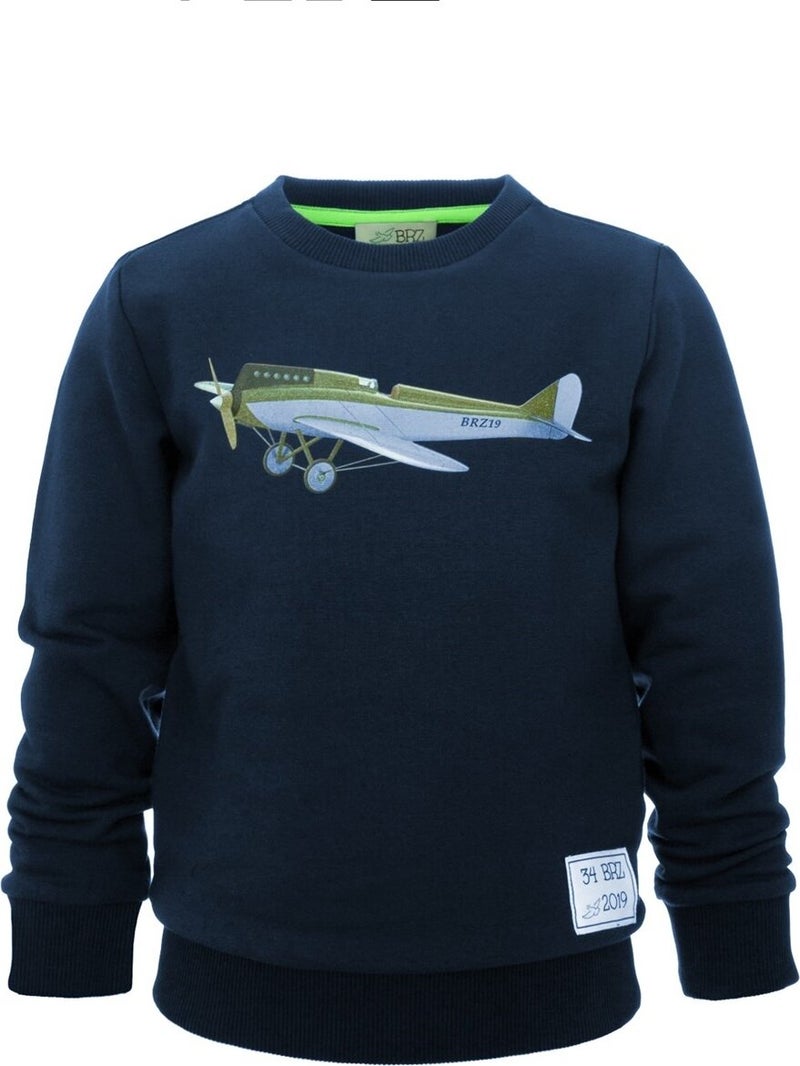 Aircraft Printed Boys Sweatshirt