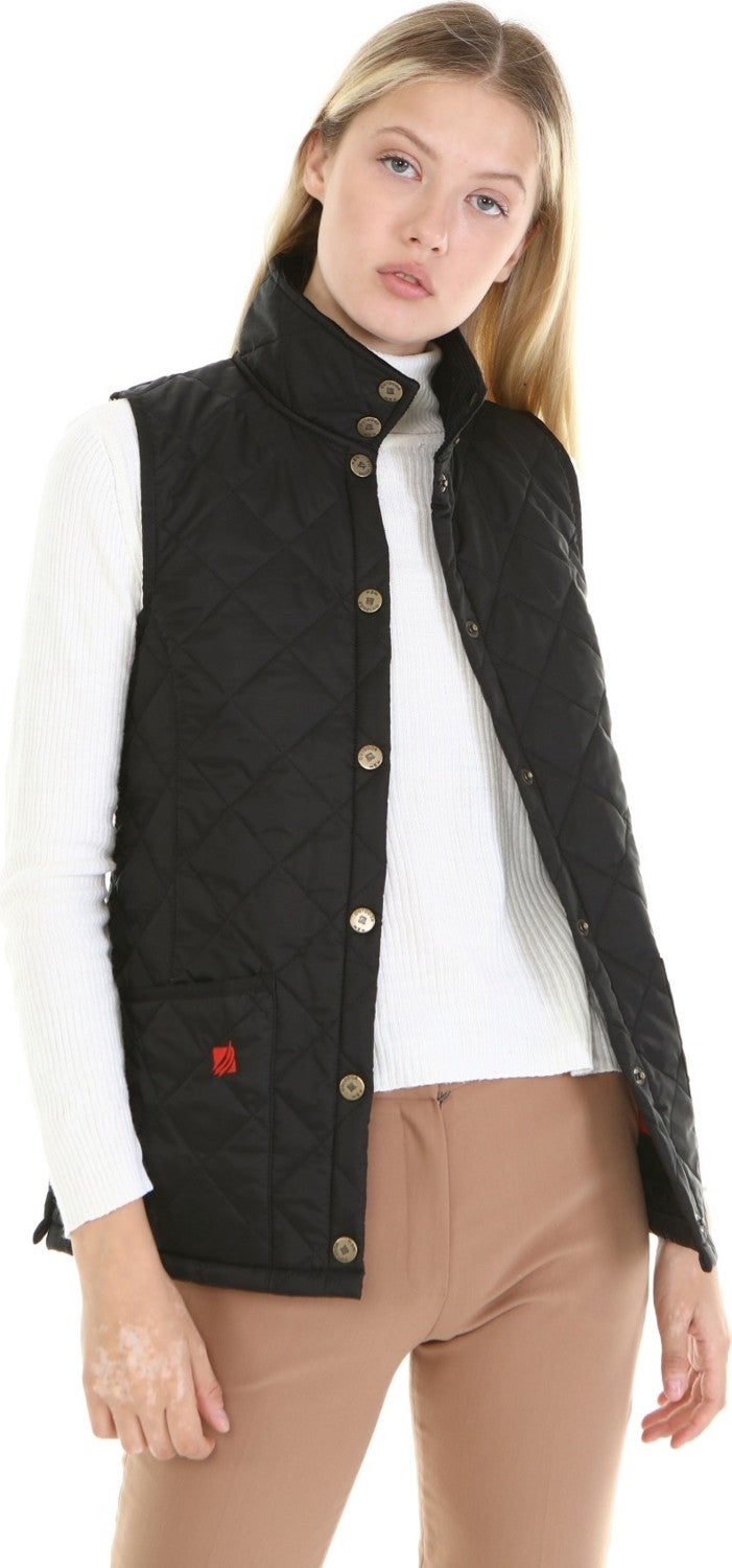 Women's Warm Vest Black