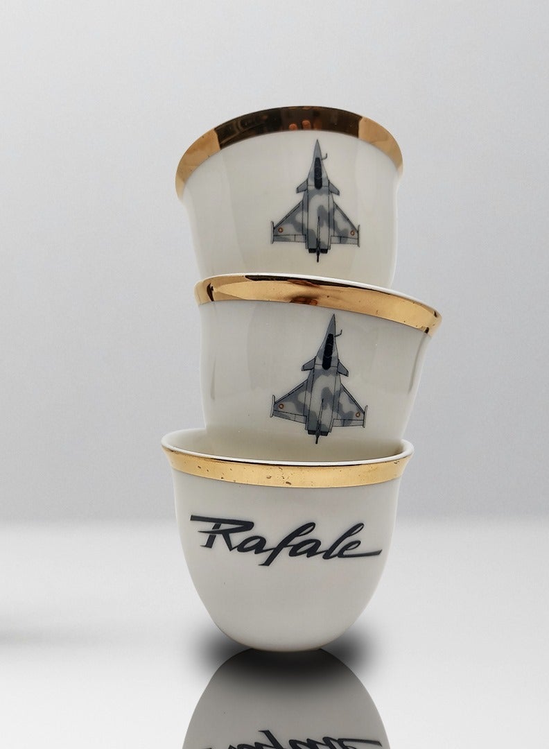 RAFALE GOLD ARABIC COFFEE CUP