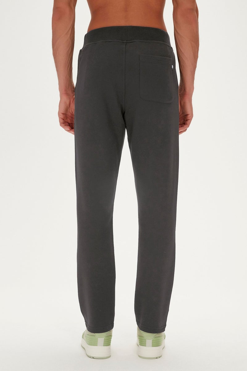 Plain Sweatpants Anthracite Men's Sweatpants