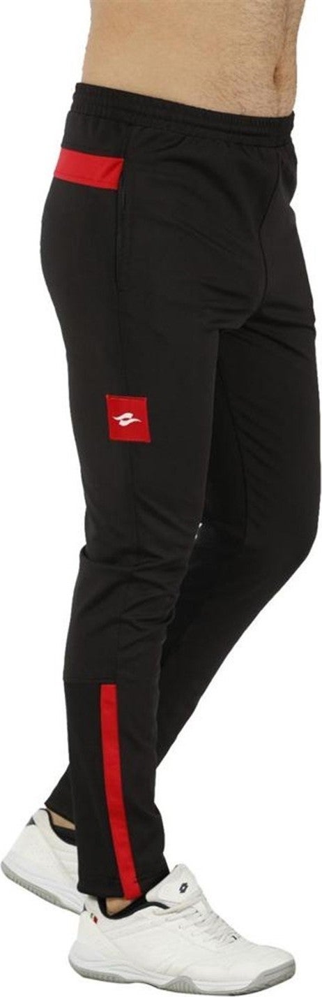 Slim Fit - Men's Black Sports Sweatpants - 2116-10