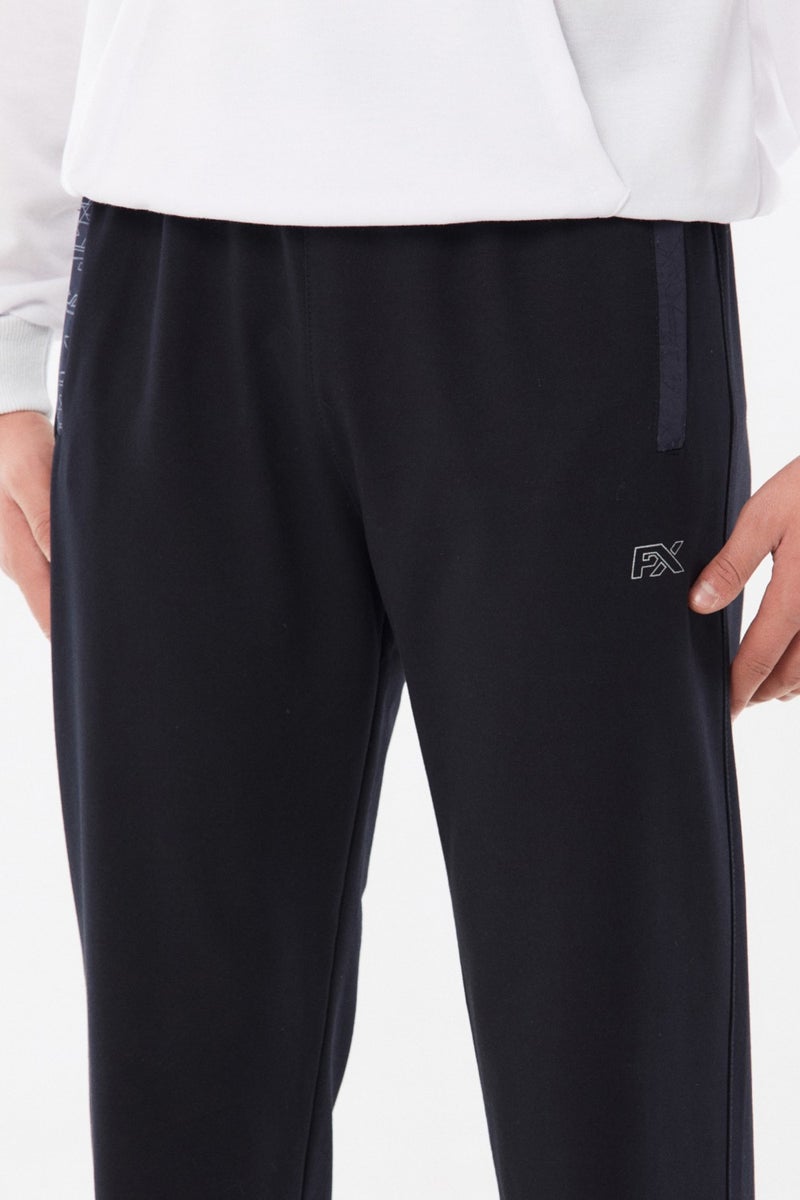 Elastic Waist Pipe Leg Sweatpants