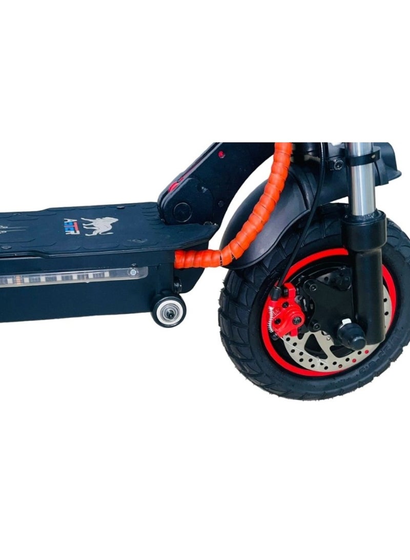 Q5 Pro Dual Motor Electric Scooter - 48V, 18AH, 2000W Red