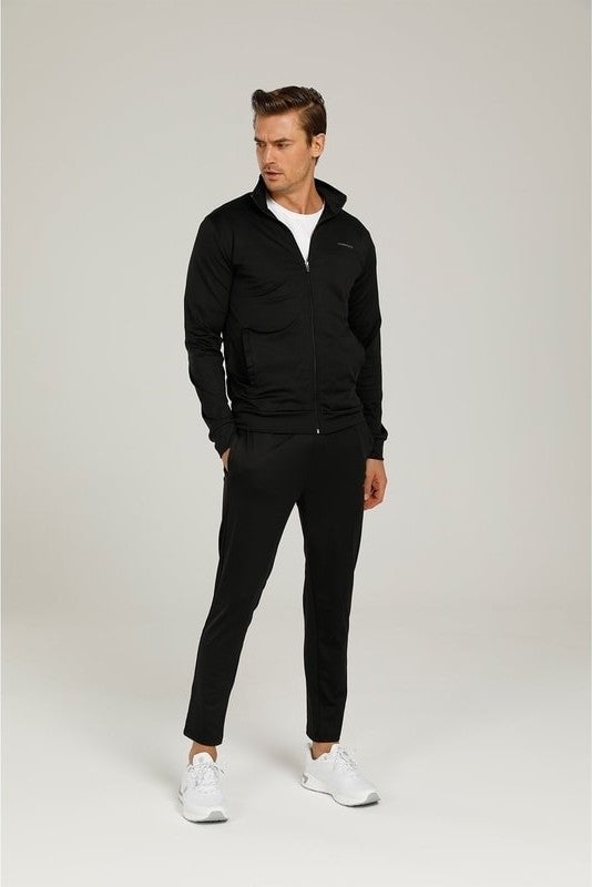 Alex Track Suit 1pr Black Men's Tracksuit Set