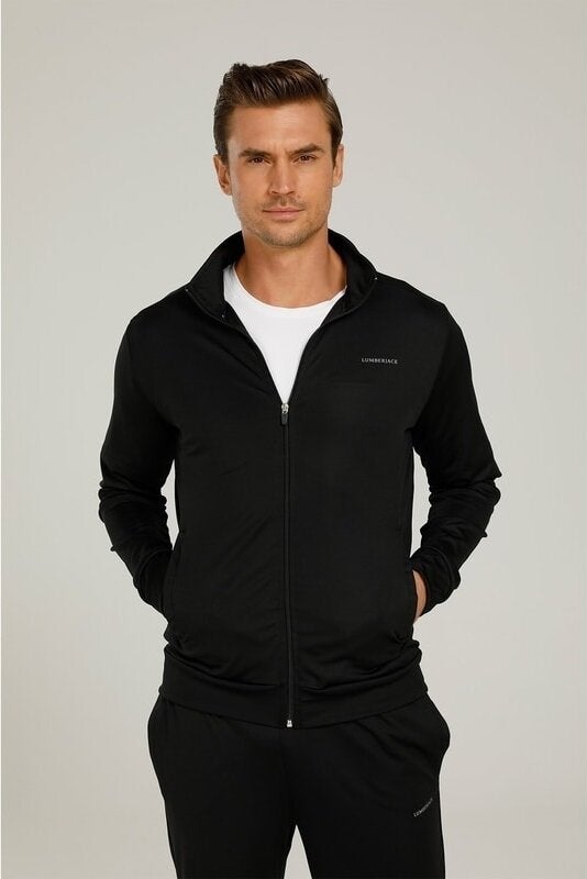 Alex Track Suit 1pr Black Men's Tracksuit Set