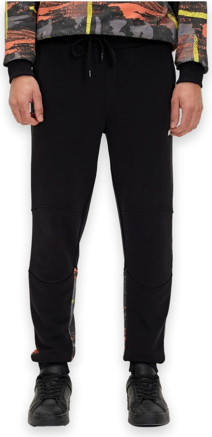 24.02.14.004 Flame Sweatpants Men's Tracksuit Bottoms