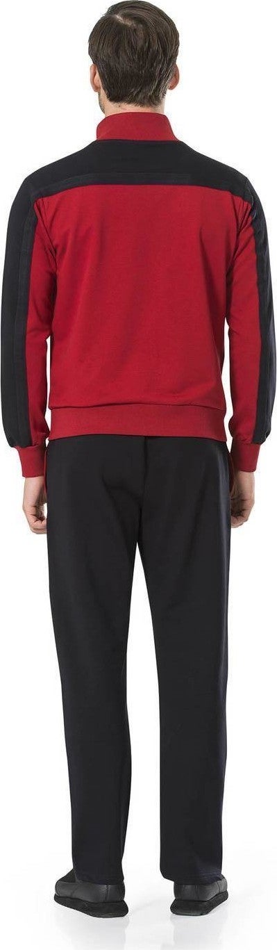 Men's Zippered Pocket Tracksuit Suit