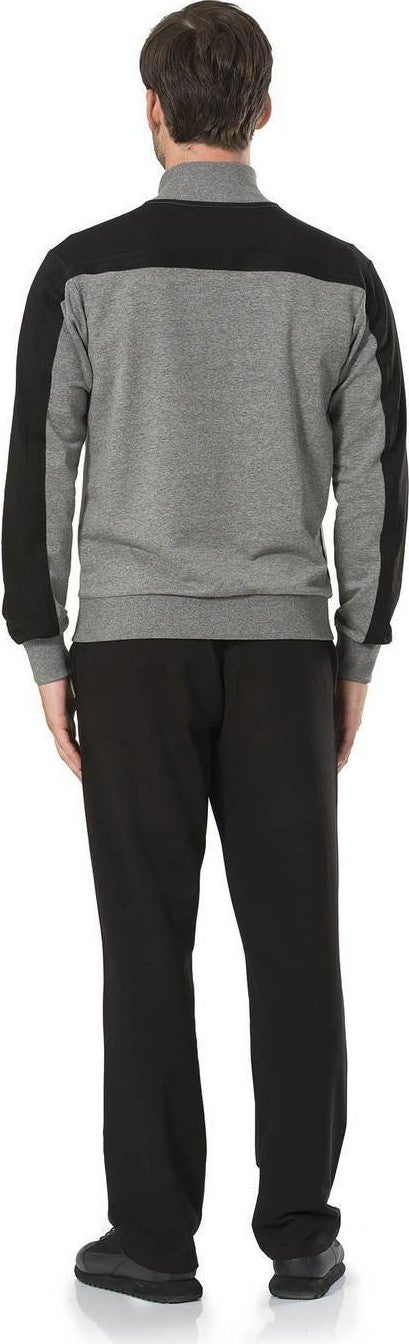 Men's Zippered Pocket Tracksuit Suit