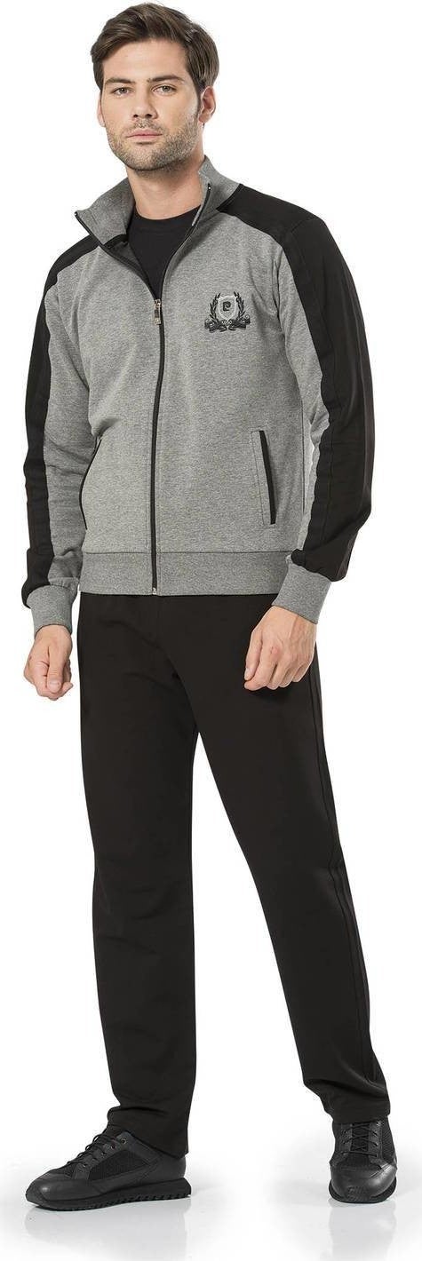 Men's Zippered Pocket Tracksuit Suit