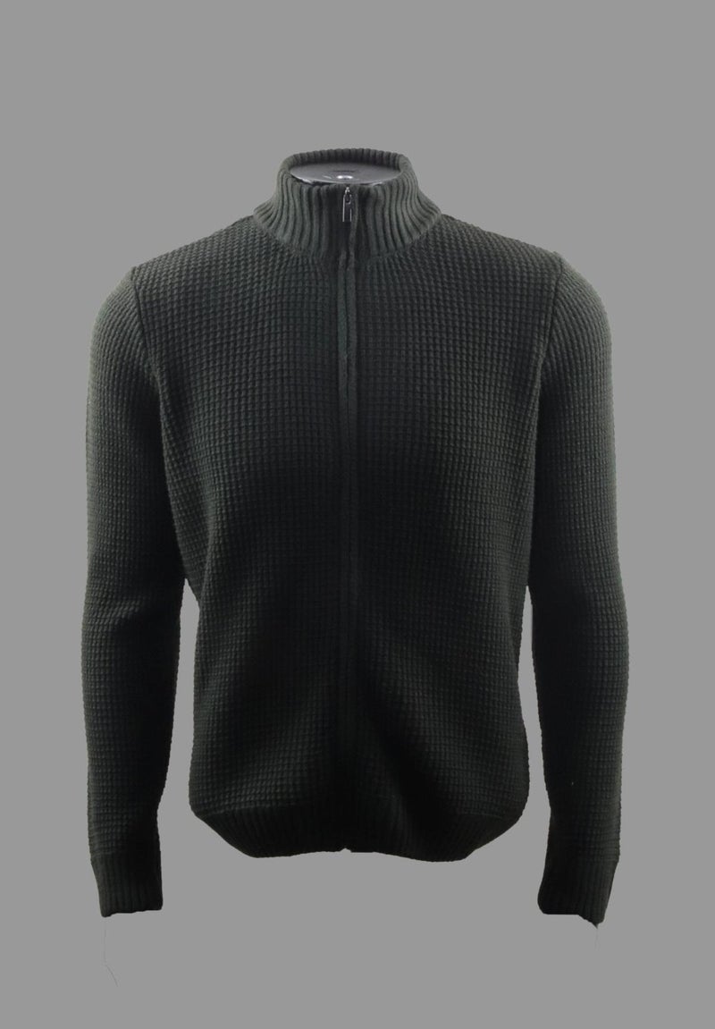 Alexandergardı Turtleneck Zippered Knitwear Cardigan (E22-5714)