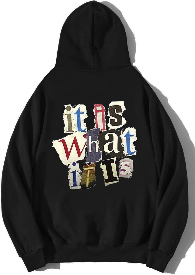 Unisex Oversize It Is What It Is Hoodie