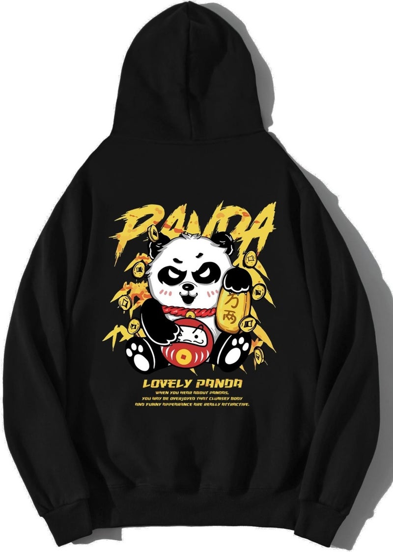 Unisex Oversize Panda Hoodie