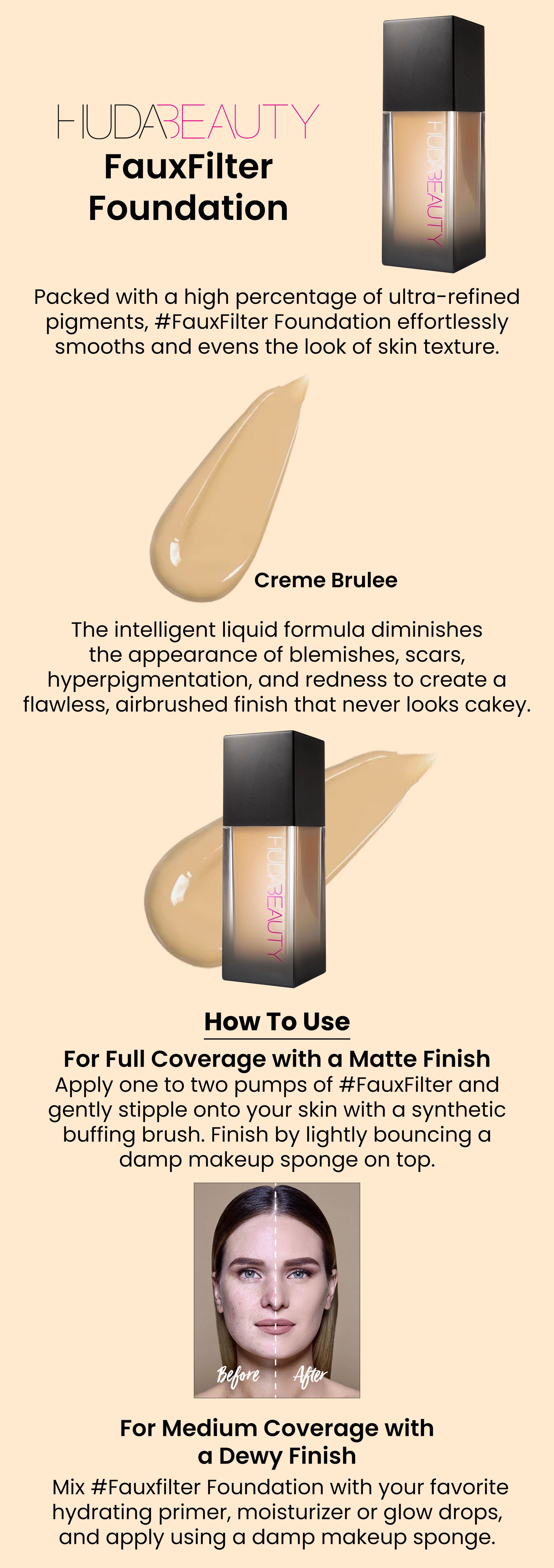 FauxFilter Foundation Creme Brulee