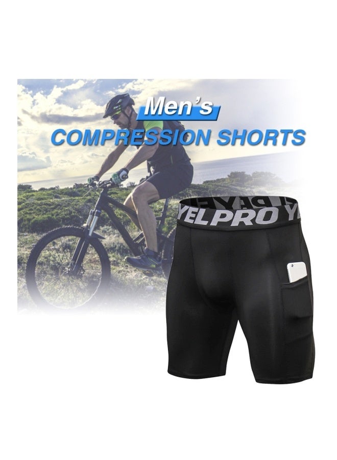 3-Piece Compression Underwear Shorts M