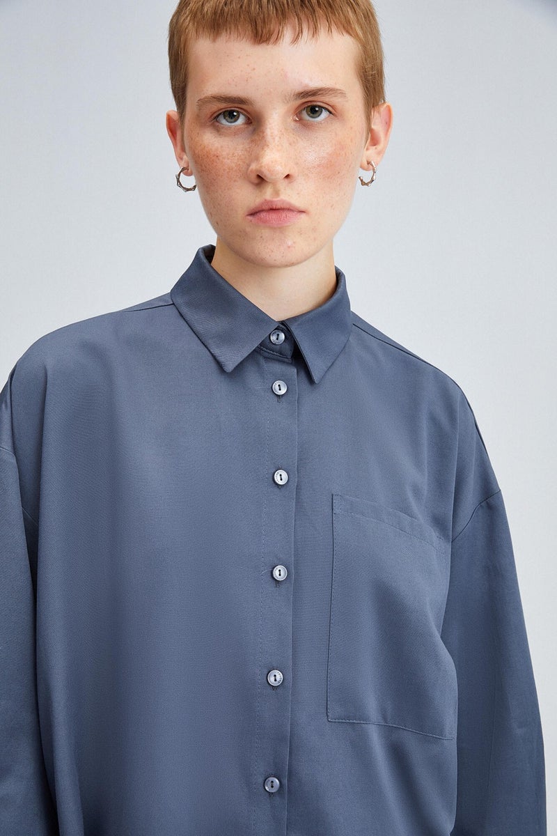 Relax Fit Poplin Shirt