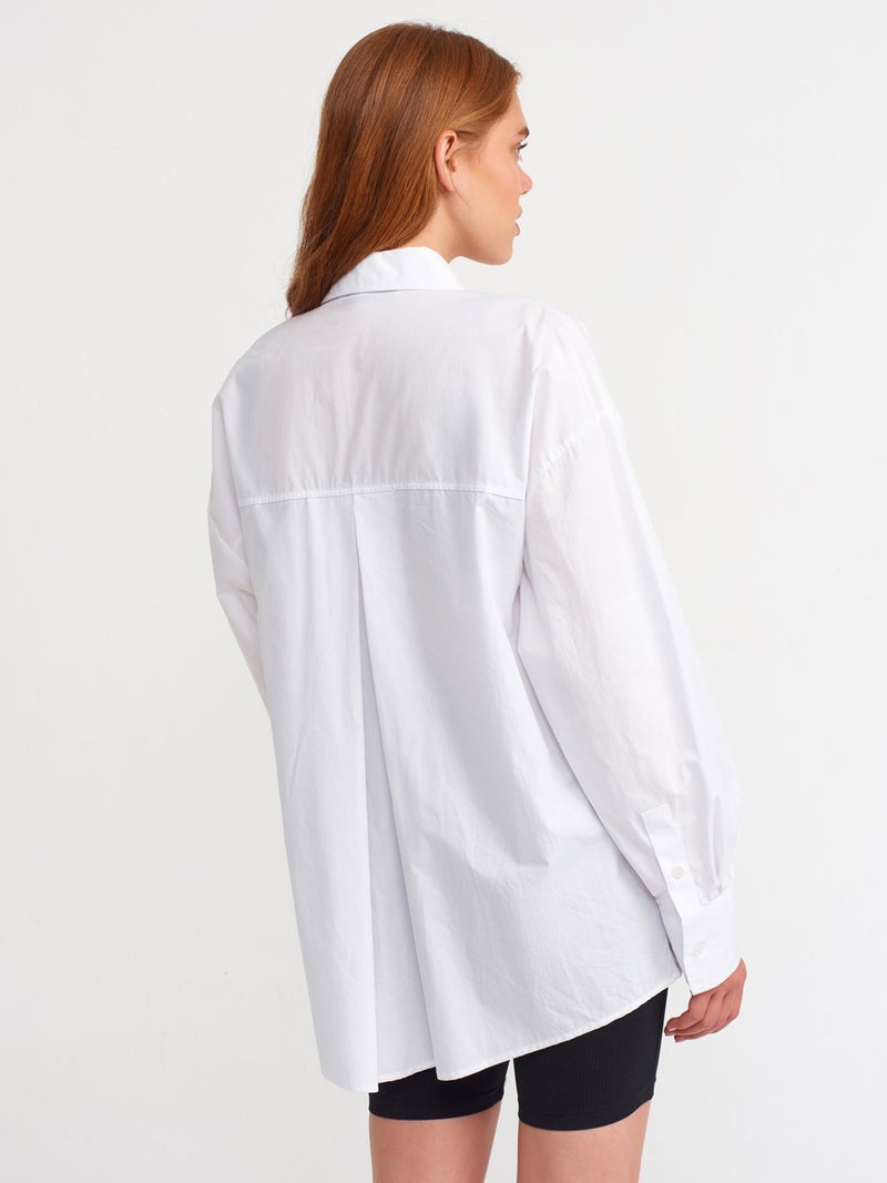 50159 Poplin Shirt-White