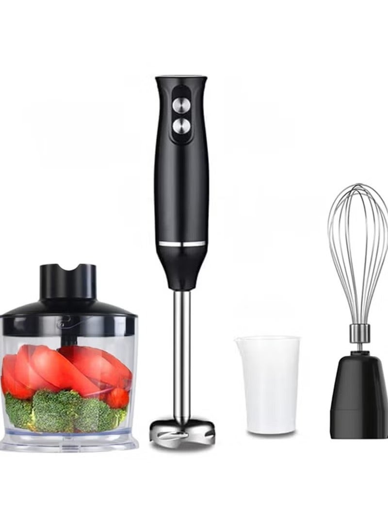 4-in-1 Juicer & Blender - Compact Electric Blender, Juicer, Chopper & Grinder Stainless Steel Blades 800W