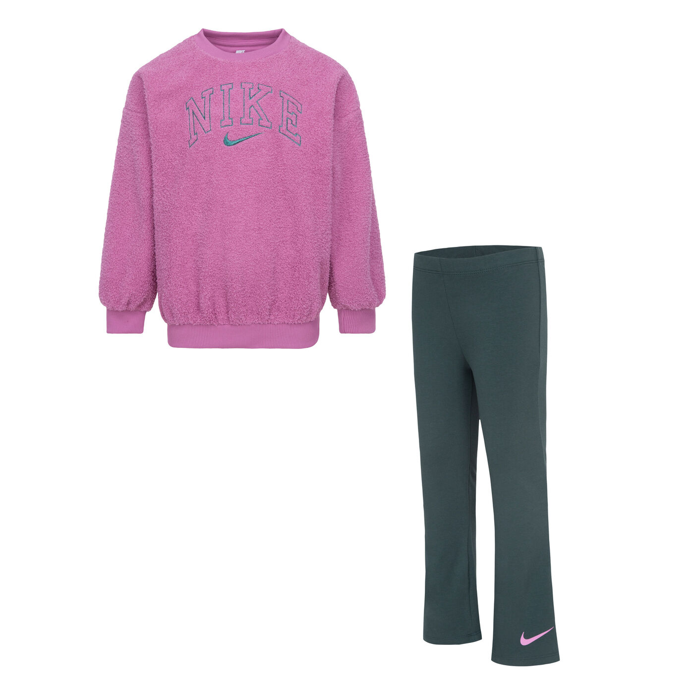 Kids' Swoosh Spirit Sweatshirt and Leggings Set