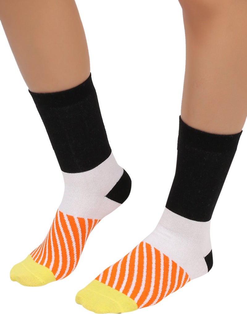 Women's Colorful Lachs Maki Set A 3-Piece Sushi Socks