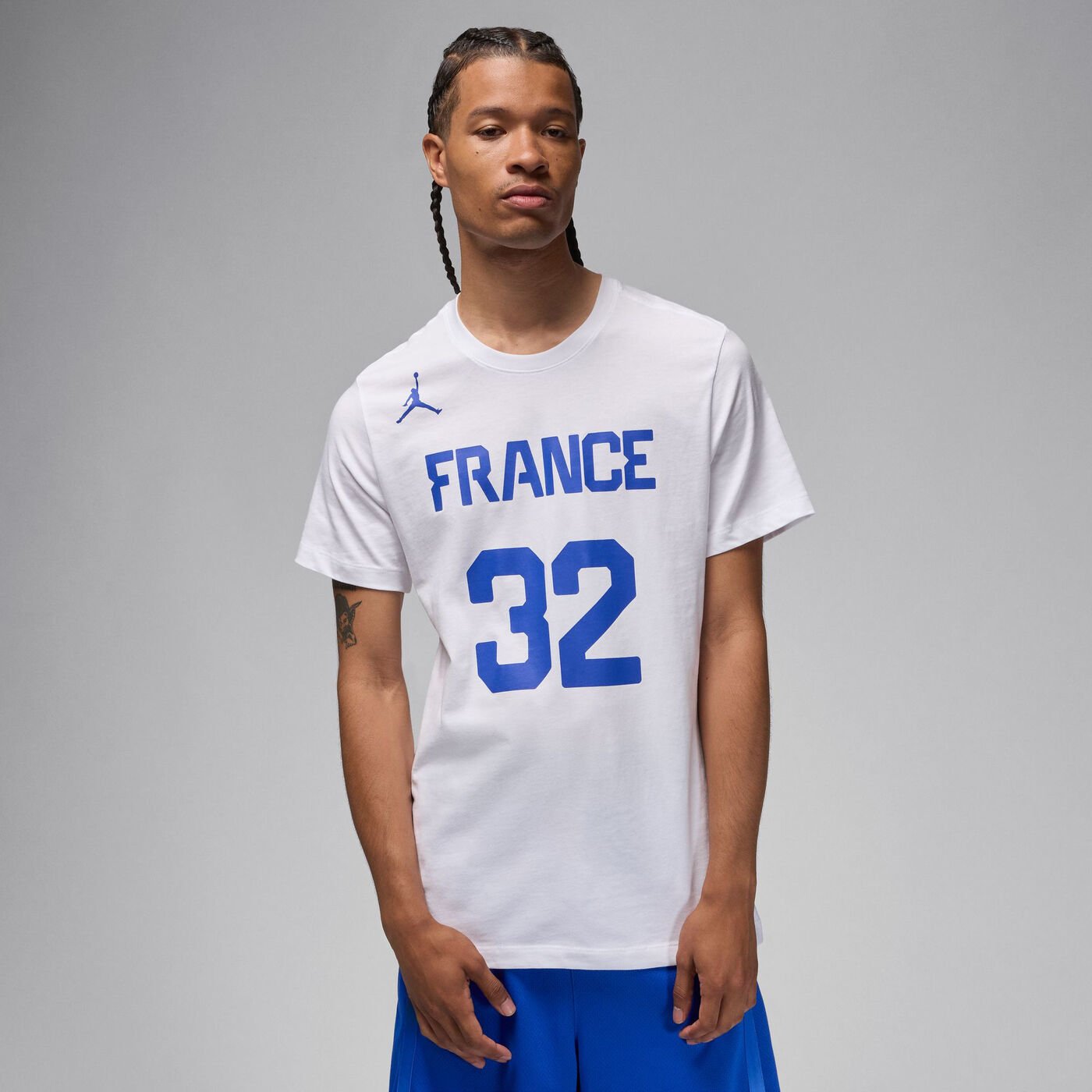 Men's France Victor Wembanyama Basketball Graphic T-Shirt