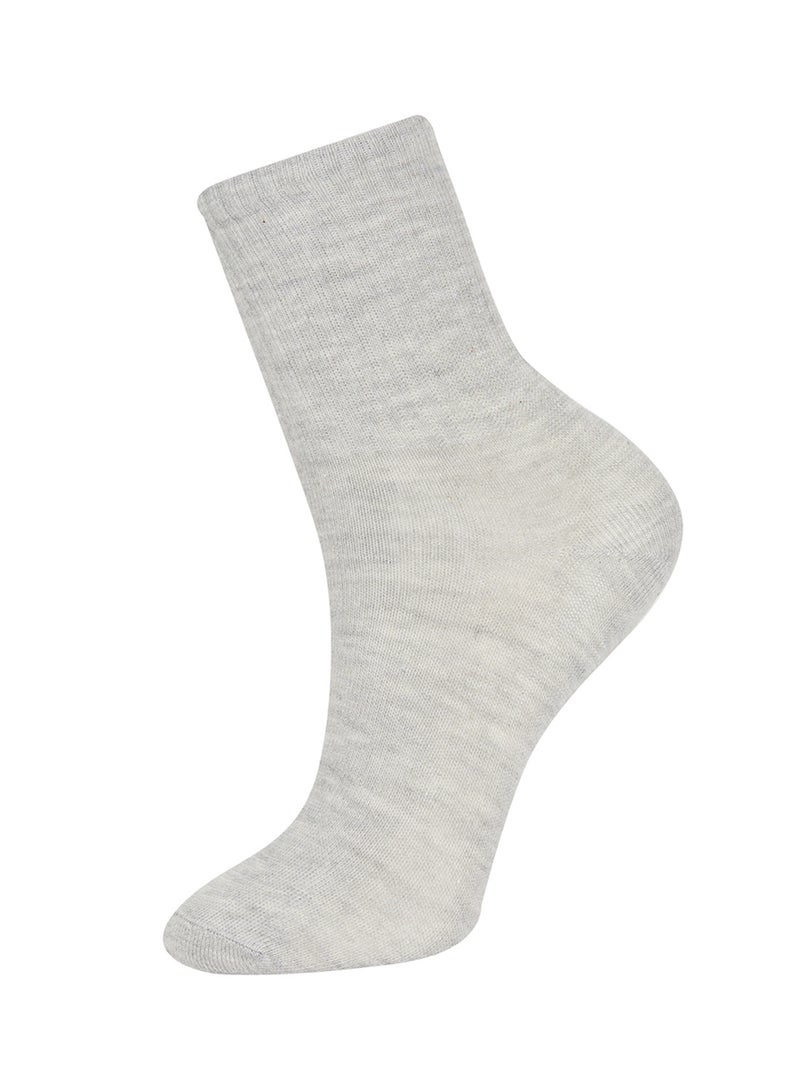 5-Pack Cotton Long Socks