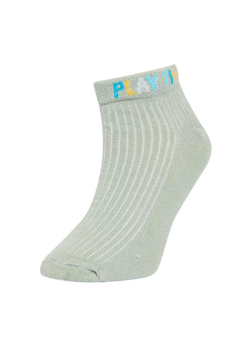 5-Pack Cotton Ankle Socks