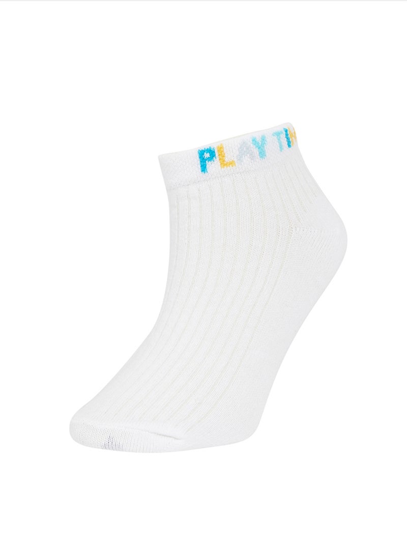 5-Pack Cotton Ankle Socks