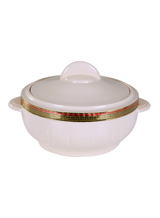 Classic Casserole With Lid White 2.5Liters