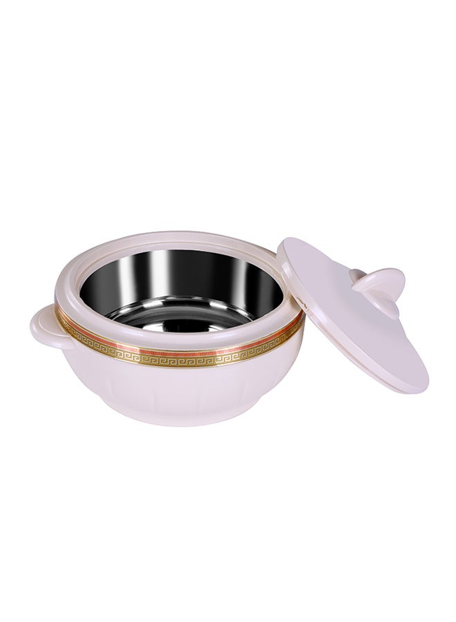 Classic Casserole With Lid White 2.5Liters