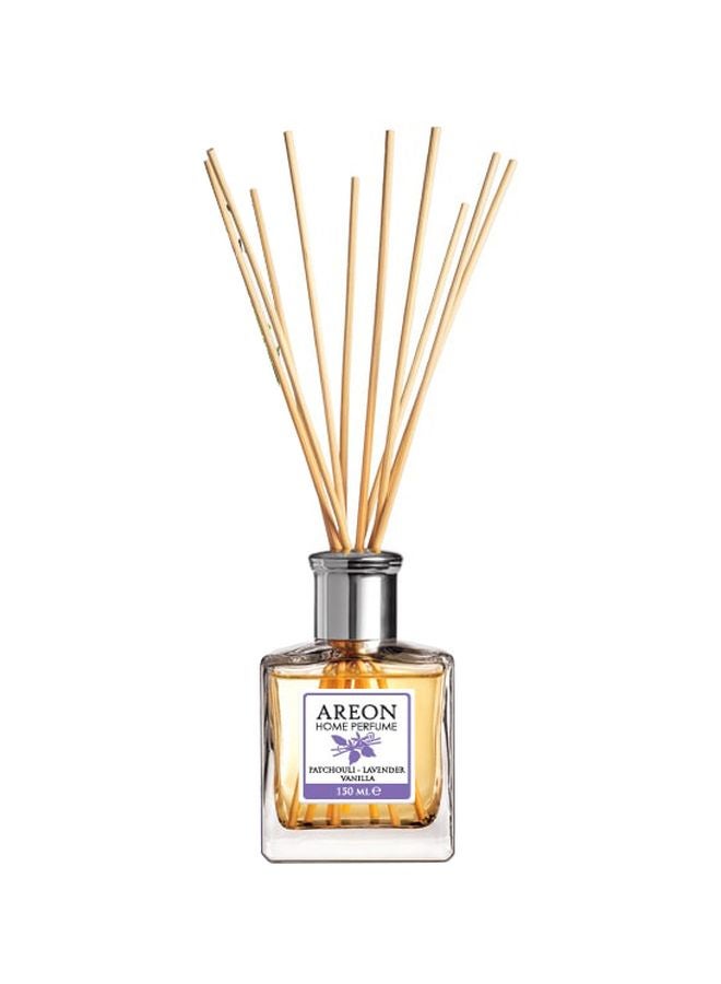 Home Perfume Reed Diffuser - Lavender And Vanilla Yellow 150ml