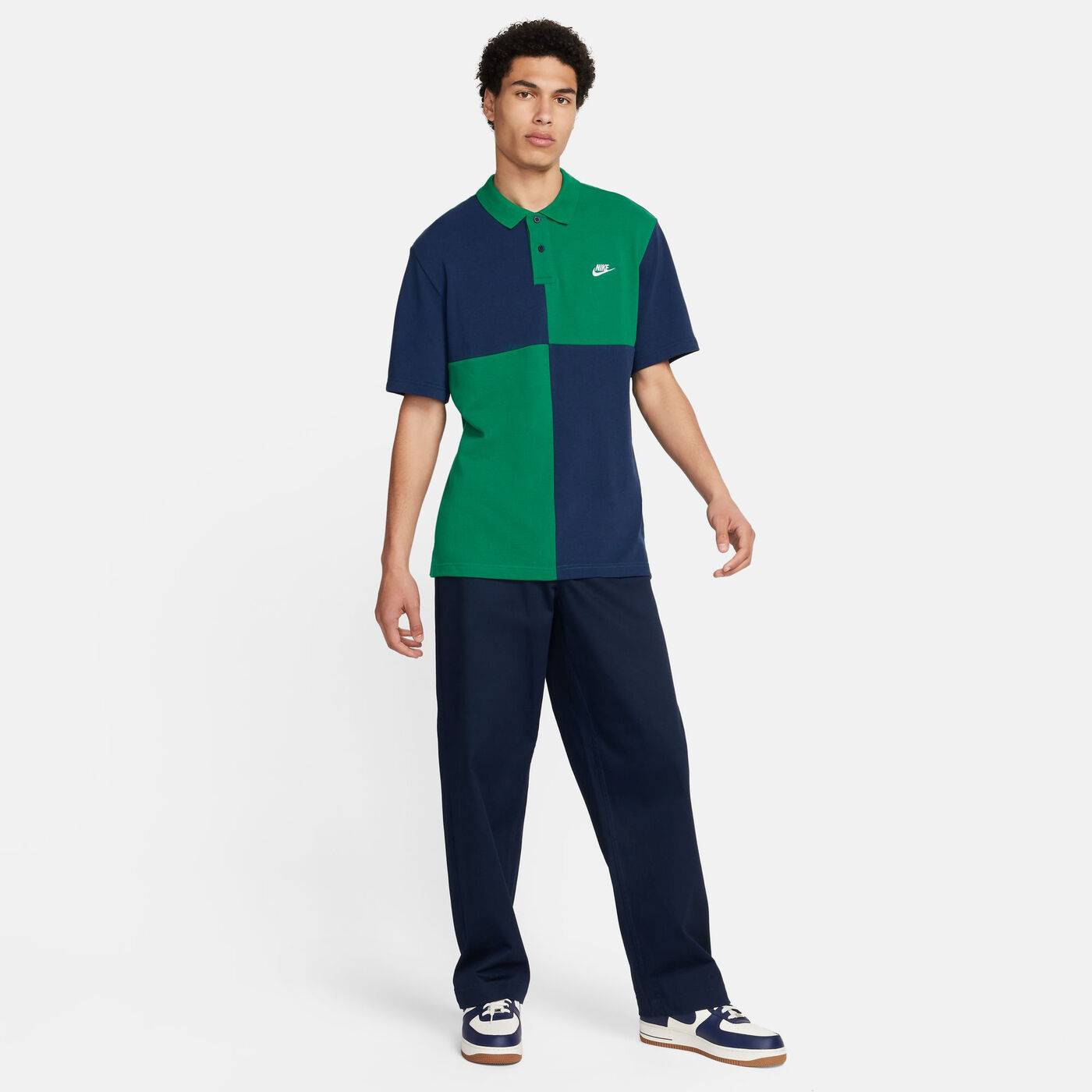 Men's Club Colourblock Polo Shirt