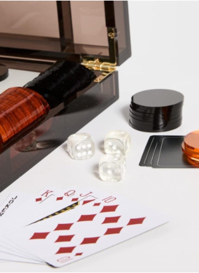 Lucite Poker Game