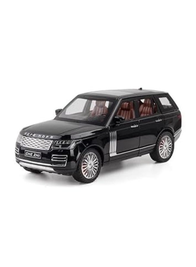 1/24 Scale Land Rover Range Rover Sport Alloy Diecast Model Car Metal Off-Road Vehicle with Simulation Sound and Light Features Perfect Kids Toy and Gift